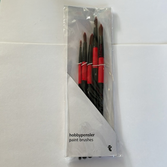 Flying tiger set of 5 paintbrushes - Picture 3 of 4